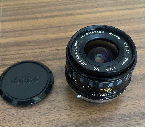 Vivitar 28mm macro 6x - macro, 1:6x