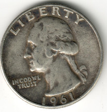 USA - 1961D - Washington 1/4 $