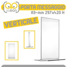 PORTA MESSAGGIO VERTICALE