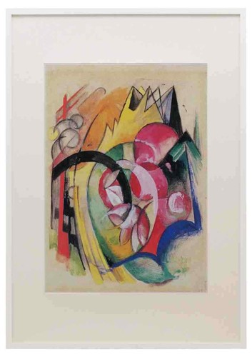 Quadro stampa con - stampa, cornice