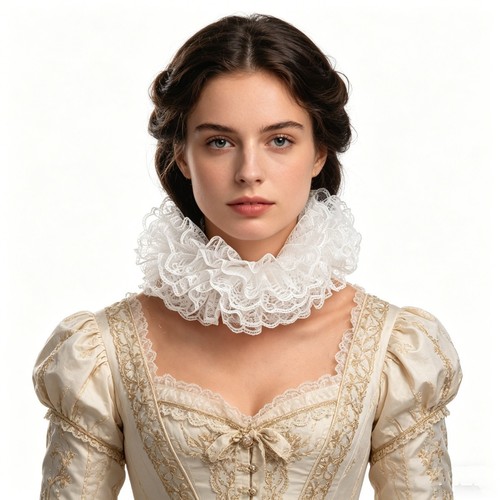 Renaissance ruffle collar - renaissance,