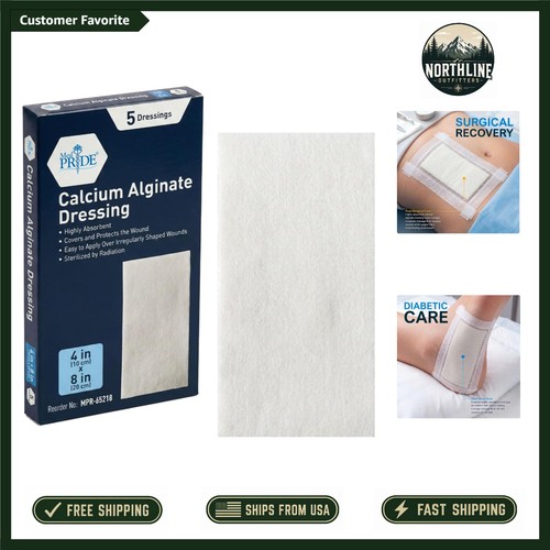 Medicazioni alginato di - in,