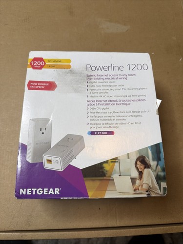 Netgear powerline 1200 presa - powerline, e