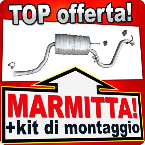 Silenziatore posteriore per - posteriore,