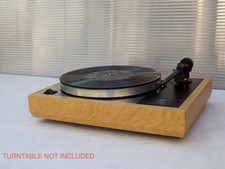 LINN SONDEK LP12  OAK wood PLINTH / CUSTOM OAK WOOD PLINTH FOR LINN LP 12