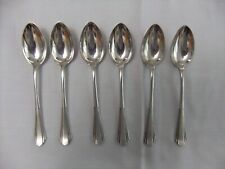 ANTICO CUCCHIAINO ART DECO JAMES DIXON SHEFFIELD PLACCATO ARGENTO X 6 13,5 cm