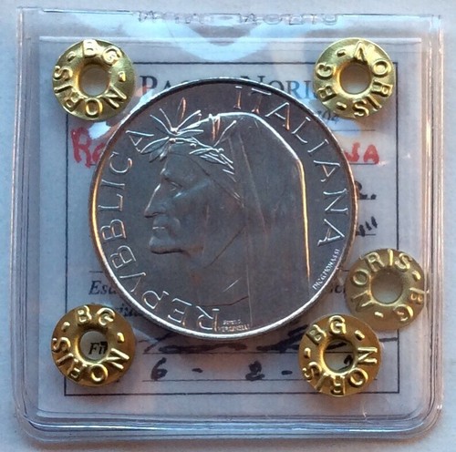500 lire argento 1965 - 1965, dante
