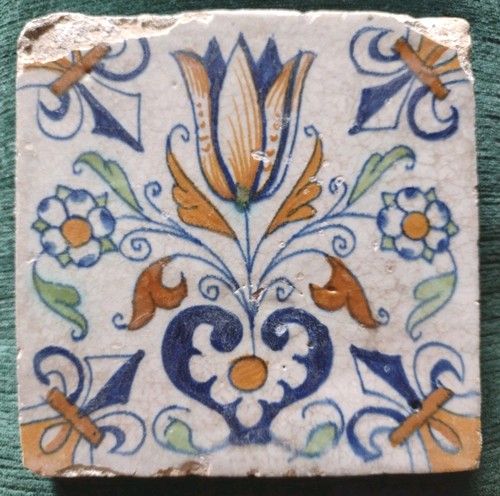 Piastrella ceramica tulipmania