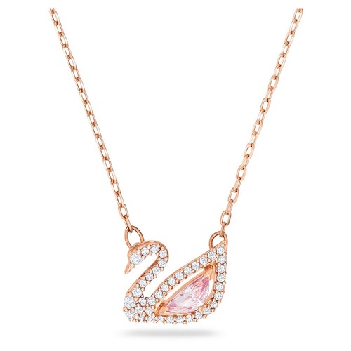Collana con cigno - , swarovski