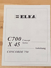 Elka x45 c700 concorde 750 - x45,, c700,