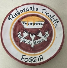 CUCINA-GASTRONOMIA-RISTORANTE CICOLELLA-CERAMICA PUBBLICITARIA-SOLIMENE-VIETRI
