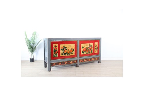 Antico comò cinese legno - comò,