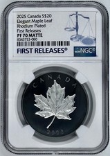2025 Canada $20 Elegant Maple
