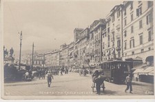 GENOVA - Via Carlo Alberto -