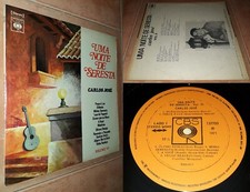 Carlos José, Uma Noite De Seresta Volume VI, CBS 1971   137753  Lp 33 giri