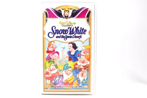 Snow white seven dwarfs vhs - snow,