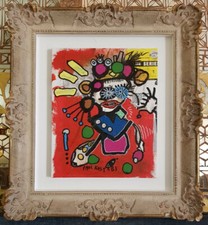 Paul Kostabi incorniciato -