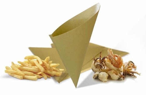 500 coni carta paglia - 500,