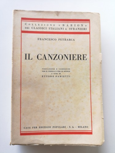 Canzoniere francesco - il,