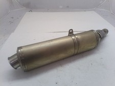 Aprilia tuono 1000 scarico terminale marmitta originale dx graffi ammaccato