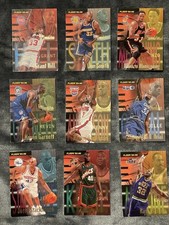 1995-96 LOTTO DI 9 CARTE NBA BASKETBALL FIRM FOUNDATION