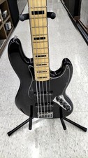 (Fender American) Deluxe Jazz Bass N3 Black 2010 USA 5 corde E.Bass Guitar