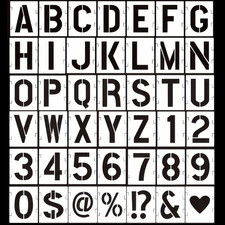 Set Di 42 Stencil, Stencil Con