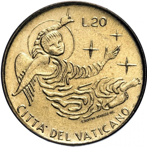 Vaticano paolo 20 lire - vaticano,