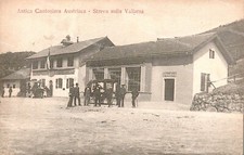 d897 cartolina streva sulla vallarsa antica cantoniera austriaca trento
