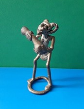 Arte Africana, statuetta "Donna", bronzo Camerun, altezza 10,2 cm, peso 106 gr.