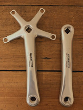 Guarnitura tripla Campagnolo Record, 172,5 mm, ottima, circa 2000