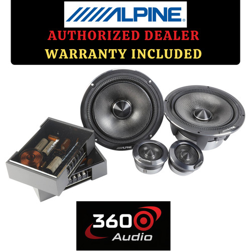 Alpine hdz 65c - 100w, rms