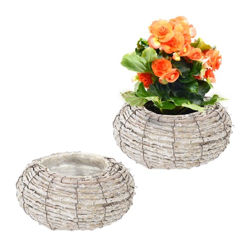 Set vasi rattan - set, 2