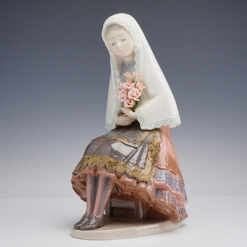 Figurina lladro dama - lladro, "dama