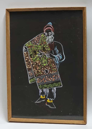 Quadretto arte folk vintage - arte,