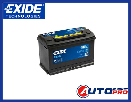 Exide excell eb1000 batteria - exide,
