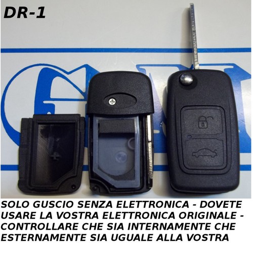 Cover guscio chiave ricambio - guscio,