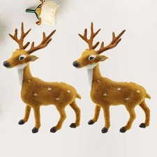 2 Pezzi 15 cm Alce di Natale