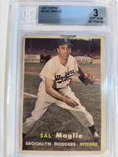1957 topps sal - maglie, 3