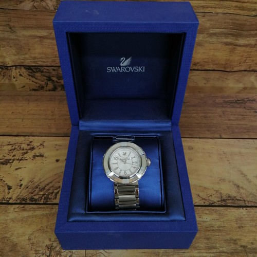 Swaroski siler with box - with,