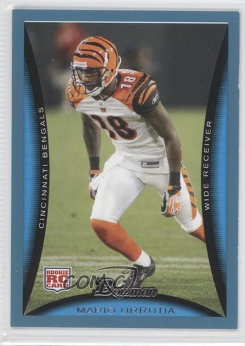 2008 bowman blu 500 mario - bowman,