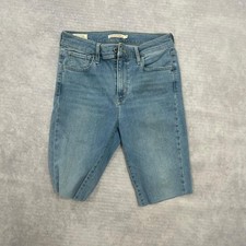 Levi's Shorts High Rise Super Skinny Cut Off Denim Shorts Women's