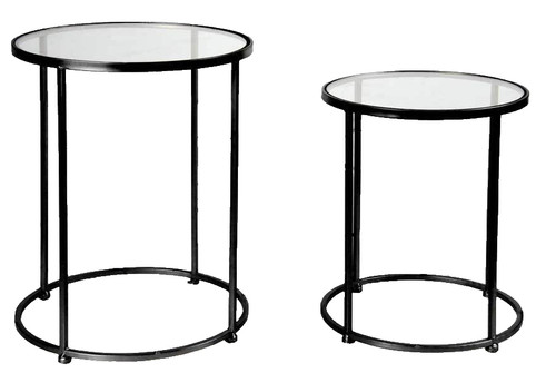 Pezzi tavolini neri - pezzi, top