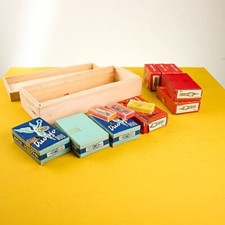 lotto di scatole puntine per