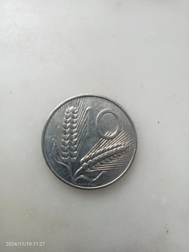 Moneta lire 1972 - da, 10