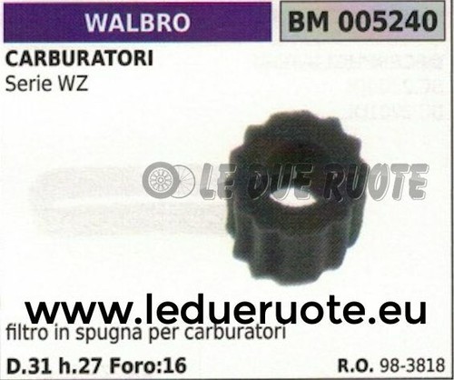 983818 spugna filtro - 983818,