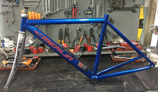 TELAIO FORCELLA COMPLETO MERLIN ALLUMINIO  DANNEGGIATO BICICLETTA CORSA