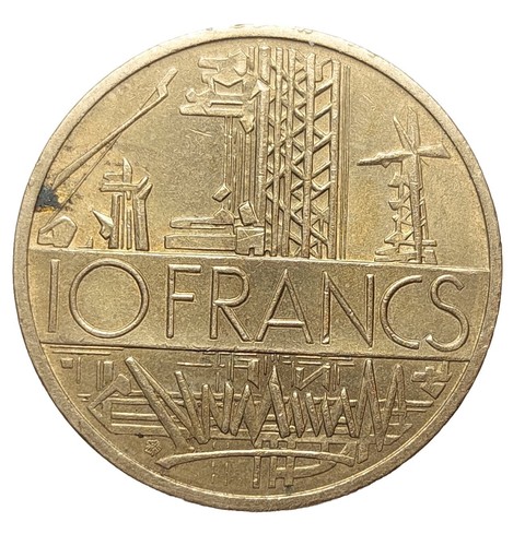 Moneta francia franchi - 10,