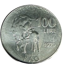 Moneta 100 Lire Italia 1979