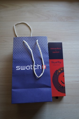 Swatch blu - ap, x